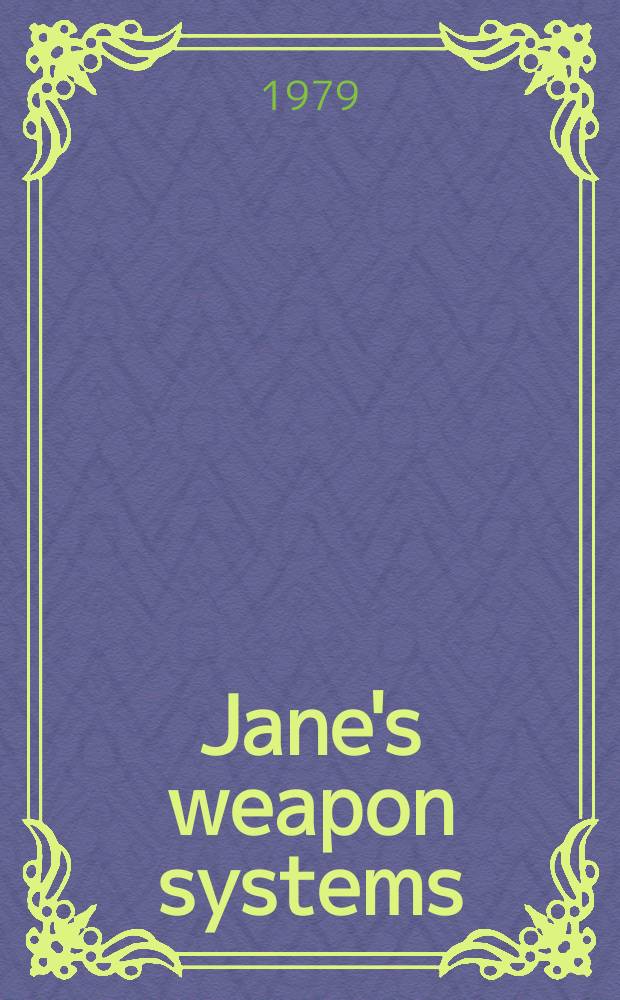 Jane's weapon systems