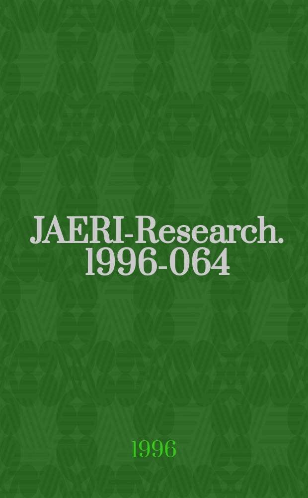 JAERI-Research. 1996-064 : Conceptual design...