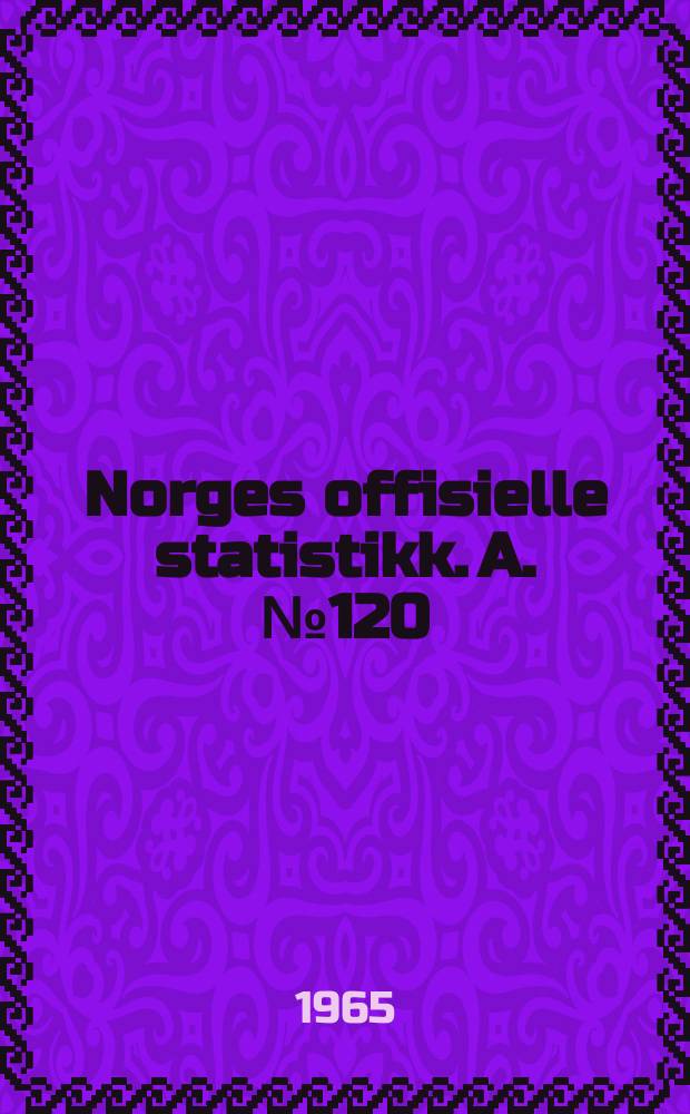Norges offisielle statistikk. A. №120 : Bedriftenes størrelse, vareproduksjon m.v.