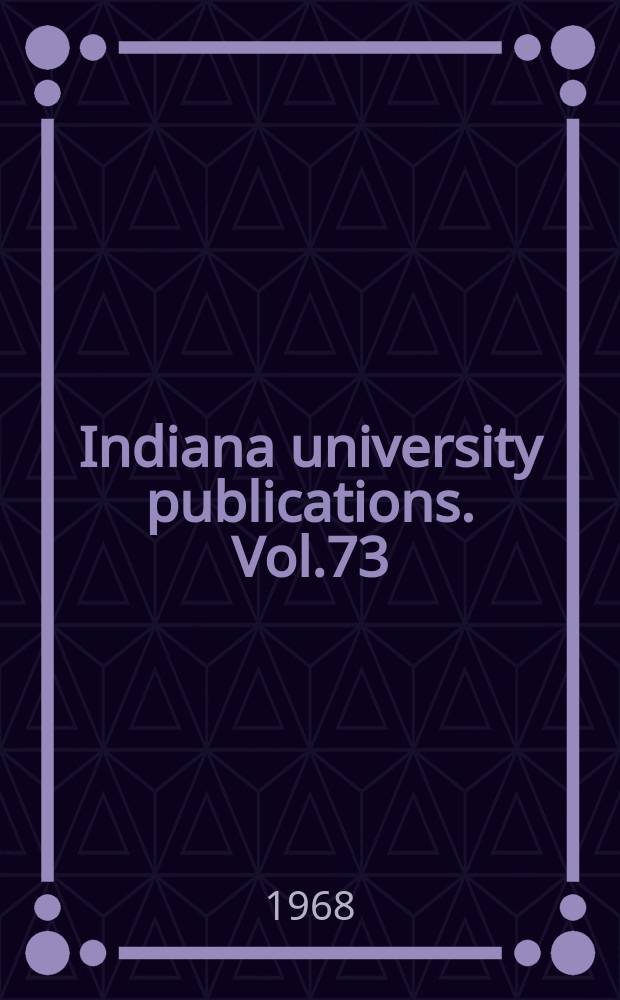 Indiana university publications. Vol.73 : Basic course in Mongolian