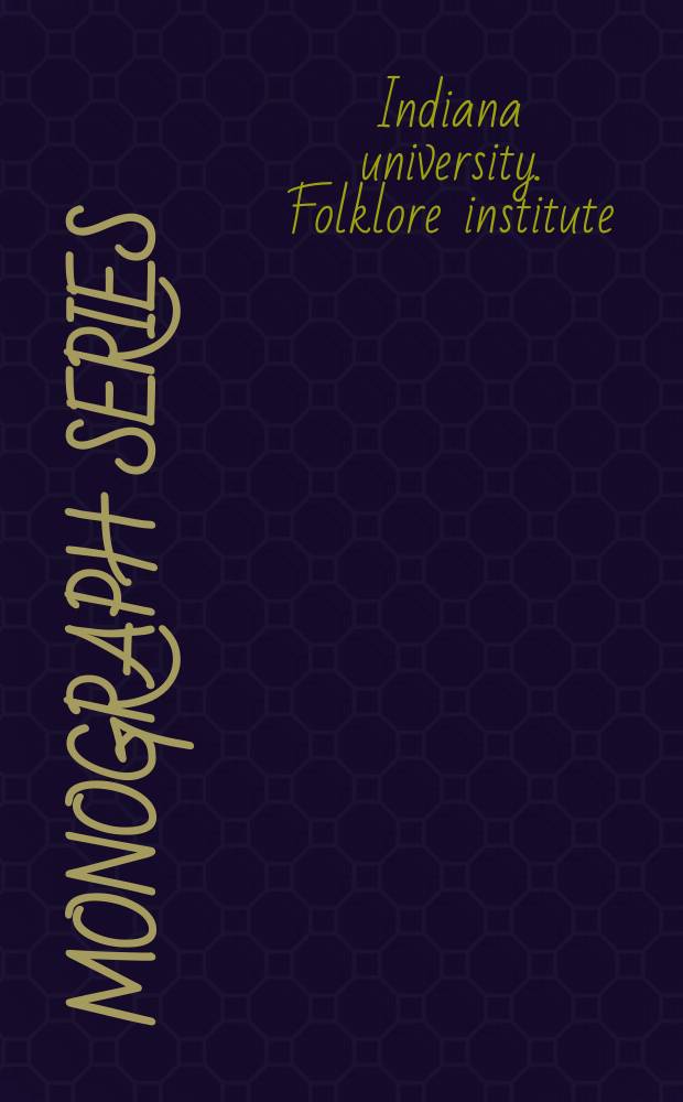 Monograph series
