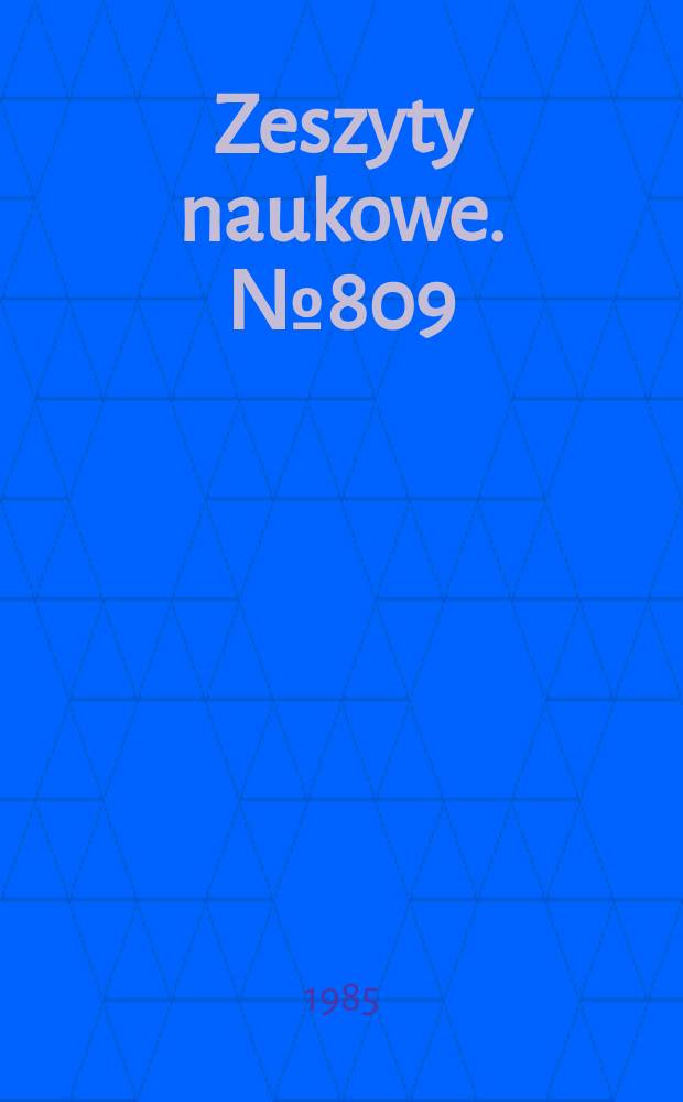 Zeszyty naukowe. № 809 : XX lat Wydziału automatyki i informatyki