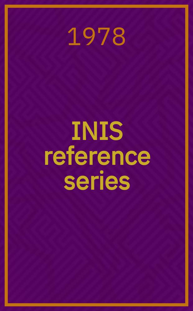 INIS reference series