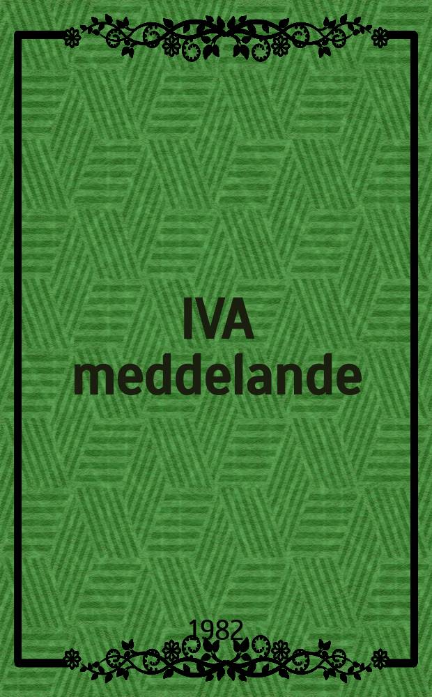 IVA meddelande