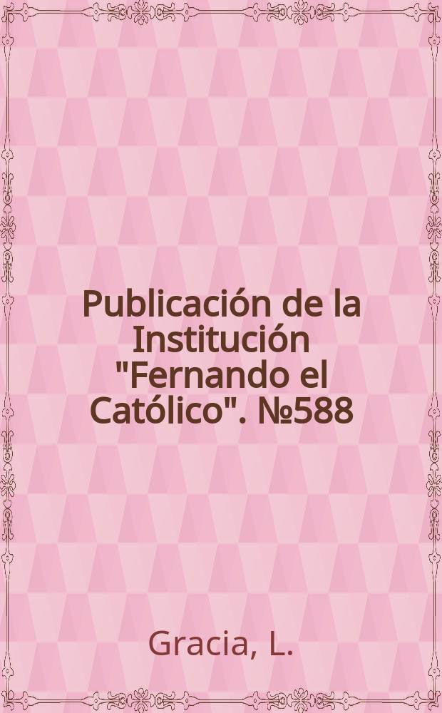 Publicaci&oacute;n de la Instituci&oacute;n "Fernando el Cat&oacute;lico". № 588 : V&eacute;rtice de la sangre