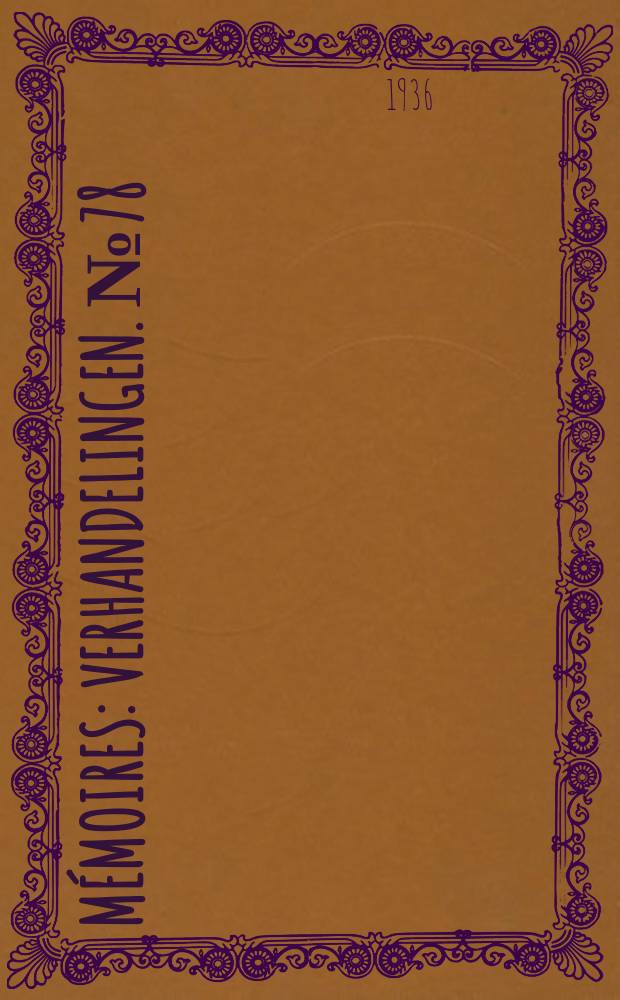 Mémoires : Verhandelingen. №78 : Faune malacologique des sables de Wemmel