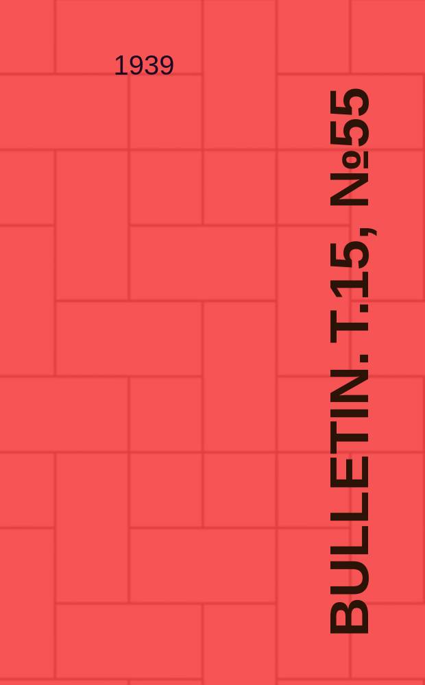 Bulletin. T.15, №55 : Acanthis flammes hornemanni (Holböll) en Belgique