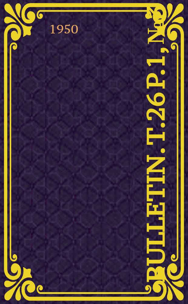 Bulletin. T.26 P.1, №3 : Première note préliminaire sur les Tachinidae du Parc Albert