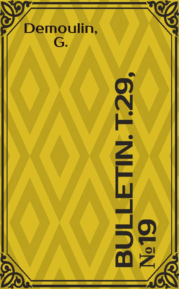 Bulletin. T.29, №19 : À propos des Polyplocia de Borneo (Insectes éthéméroptères)