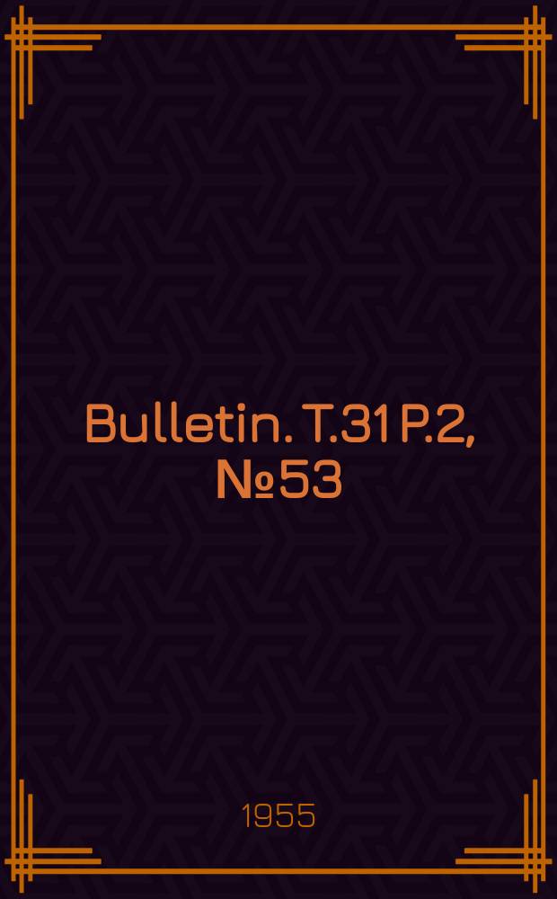 Bulletin. T.31 P.2, №53 : Contribution à l'étude des Bostrychidae (Coleoptera Teridilia)