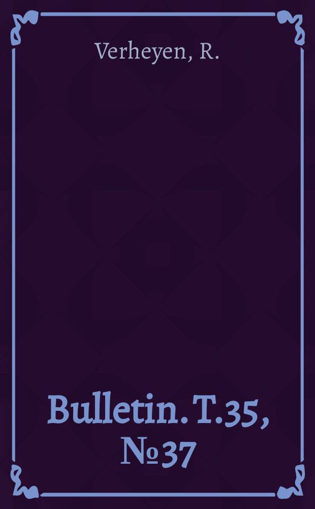 Bulletin. T.35, №37 : Révision de la systématique des Falconiformes