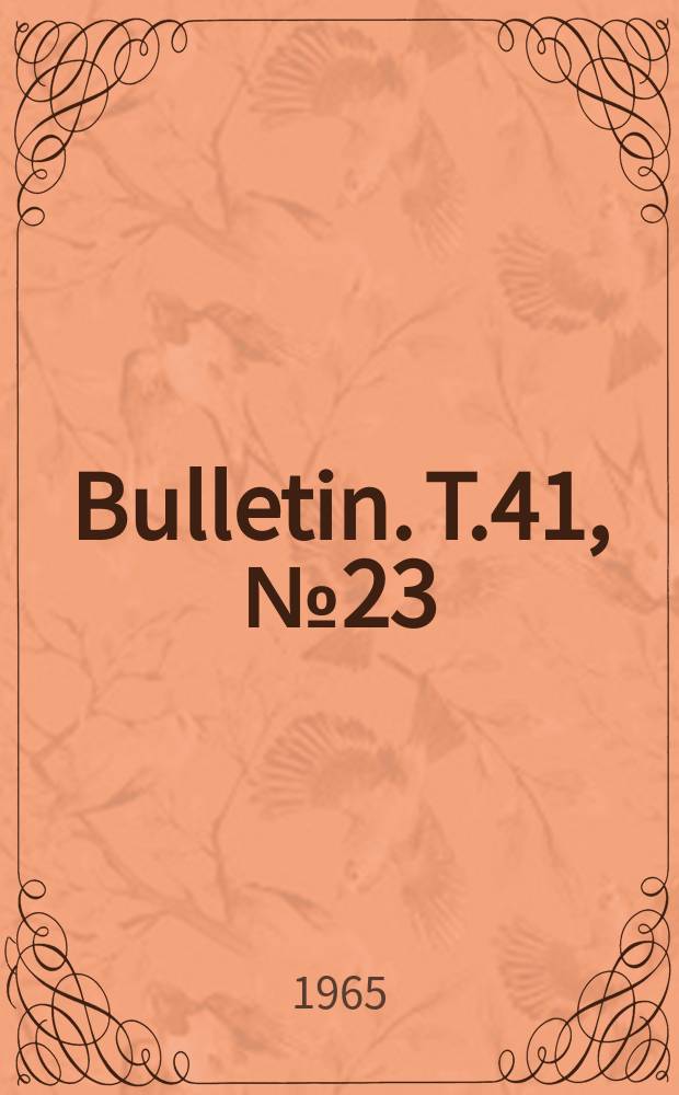 Bulletin. T.41, №23 : Muscidae (Diptera) from Greece, collected by E.Janssens and R. Tollet, with descriptions of four new species