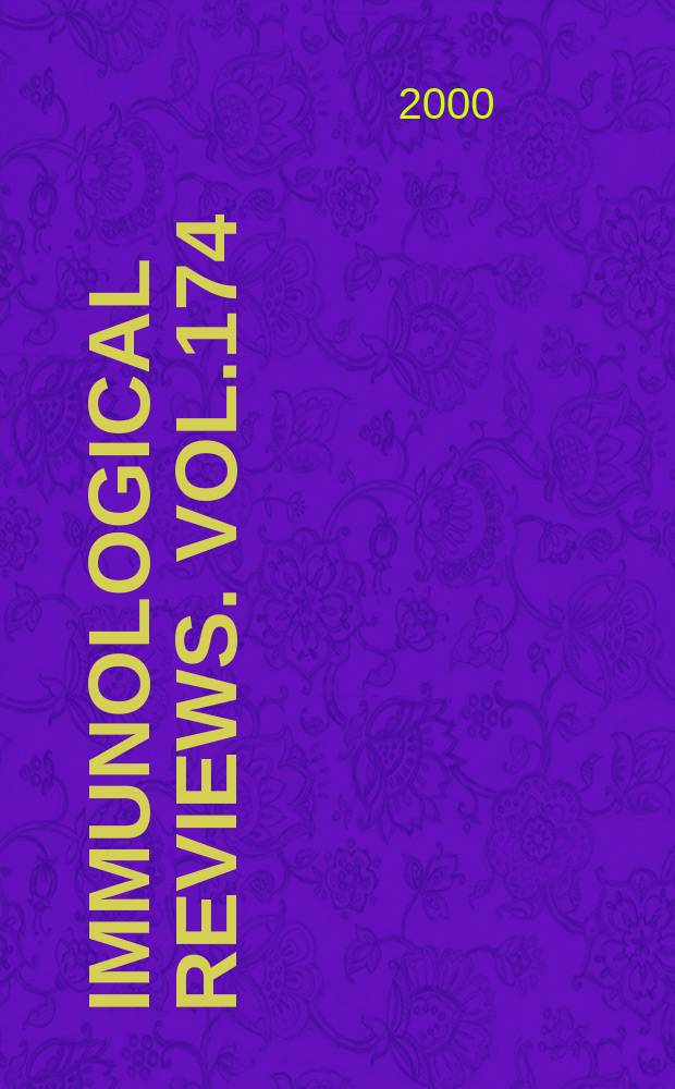 Immunological reviews. Vol.174 : Disease and defense in the liver