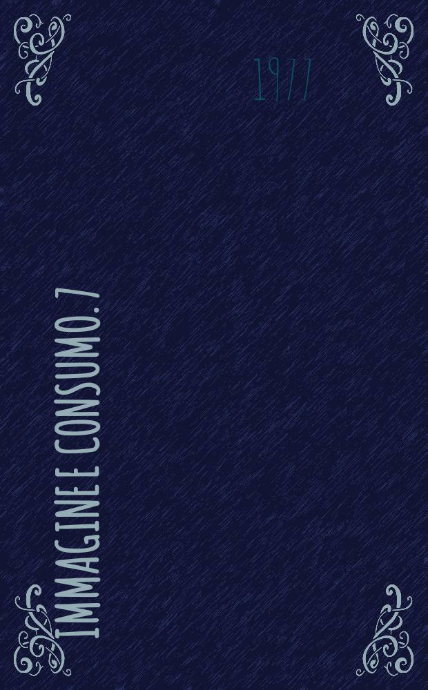 Immagine e consumo. 7 : Off Media