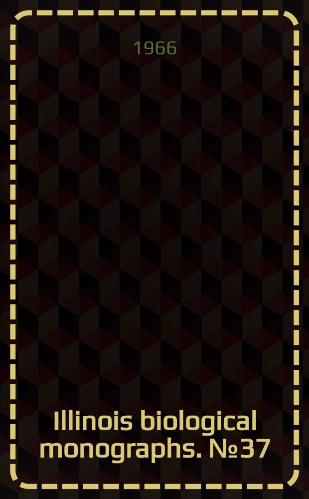 Illinois biological monographs. №37 : A revision of the genus Lobopoda (Coleoptera: Alleculidae) in North America and the West Indies