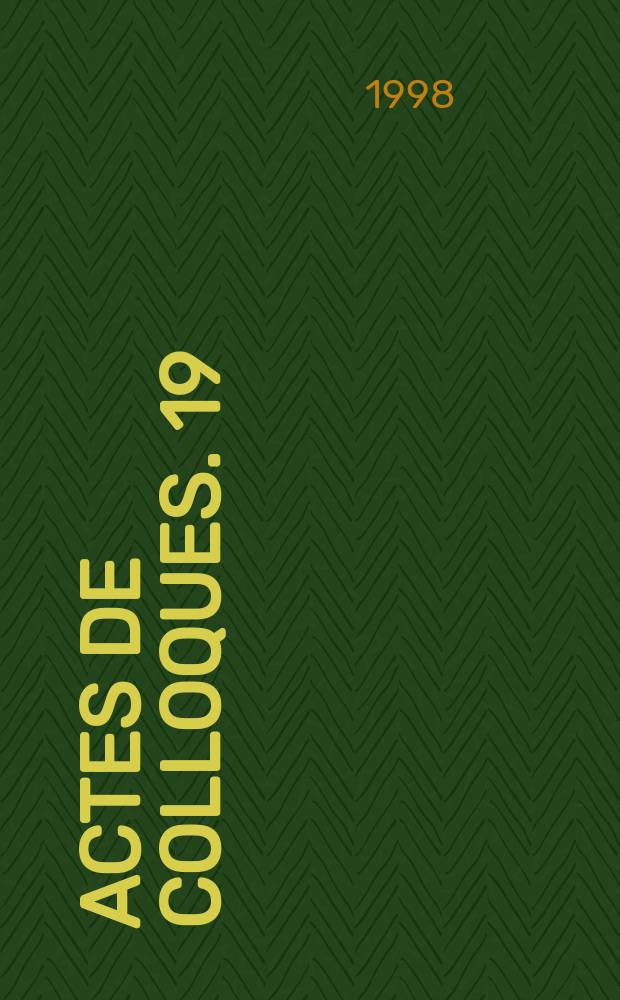Actes de colloques. 19 : Marais maritimes et aquaculture
