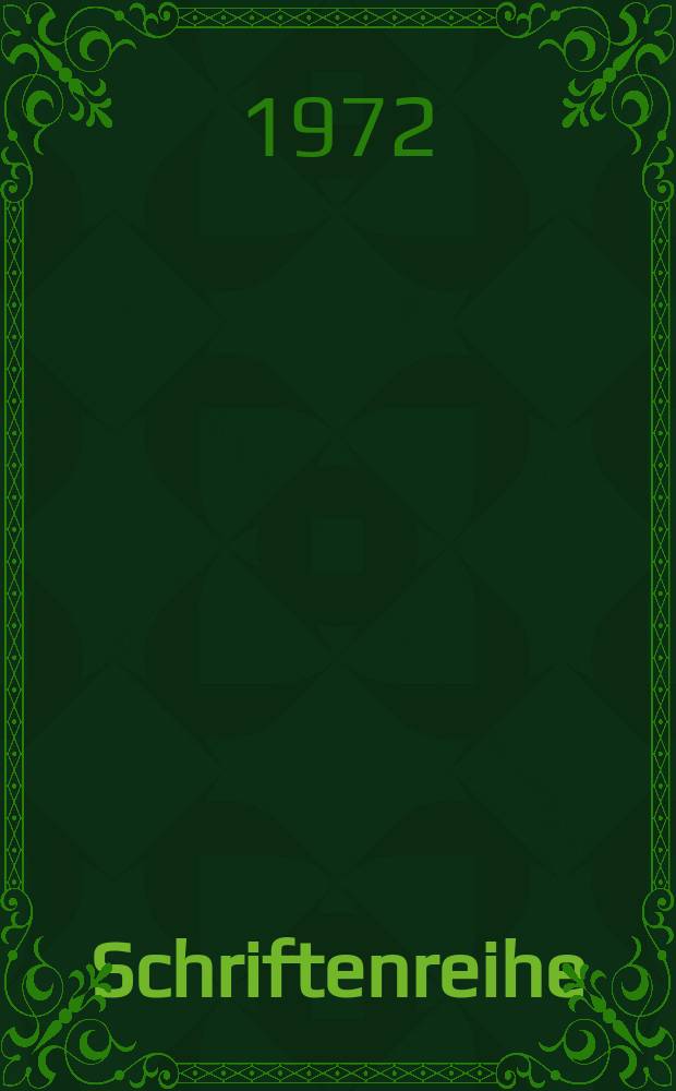 Schriftenreihe