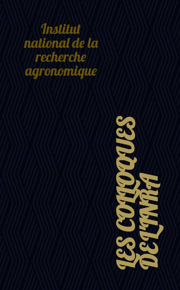 Les colloques de l'INRA