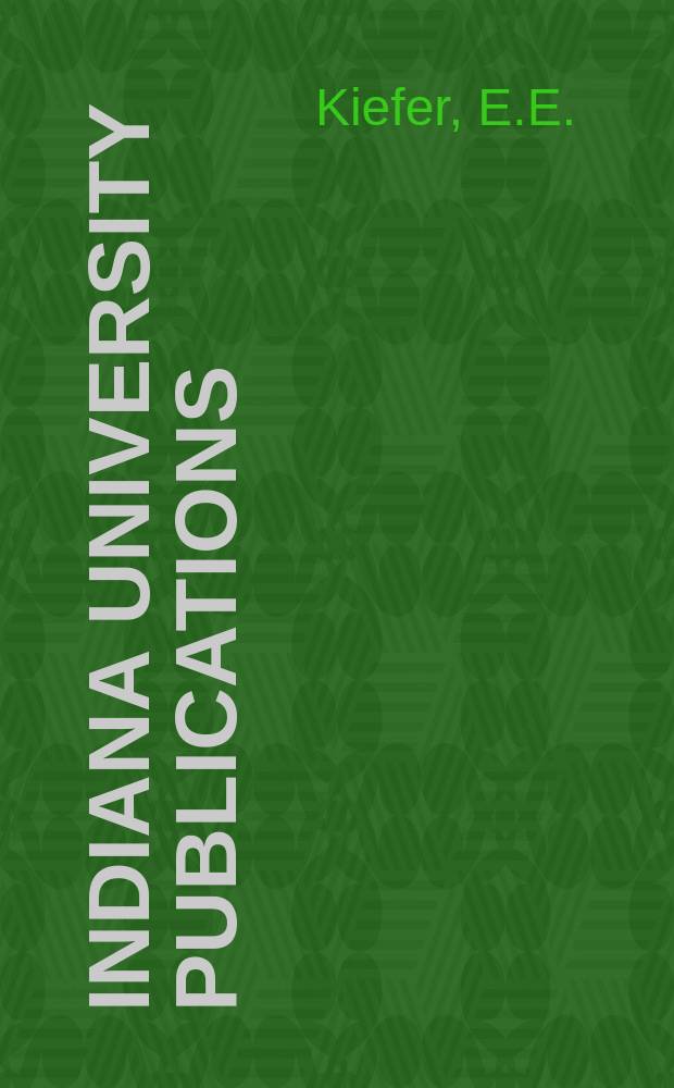 Indiana university publications : Folklore series Founded in 1939. №3 : Albert Wesselski and recent folktale theories