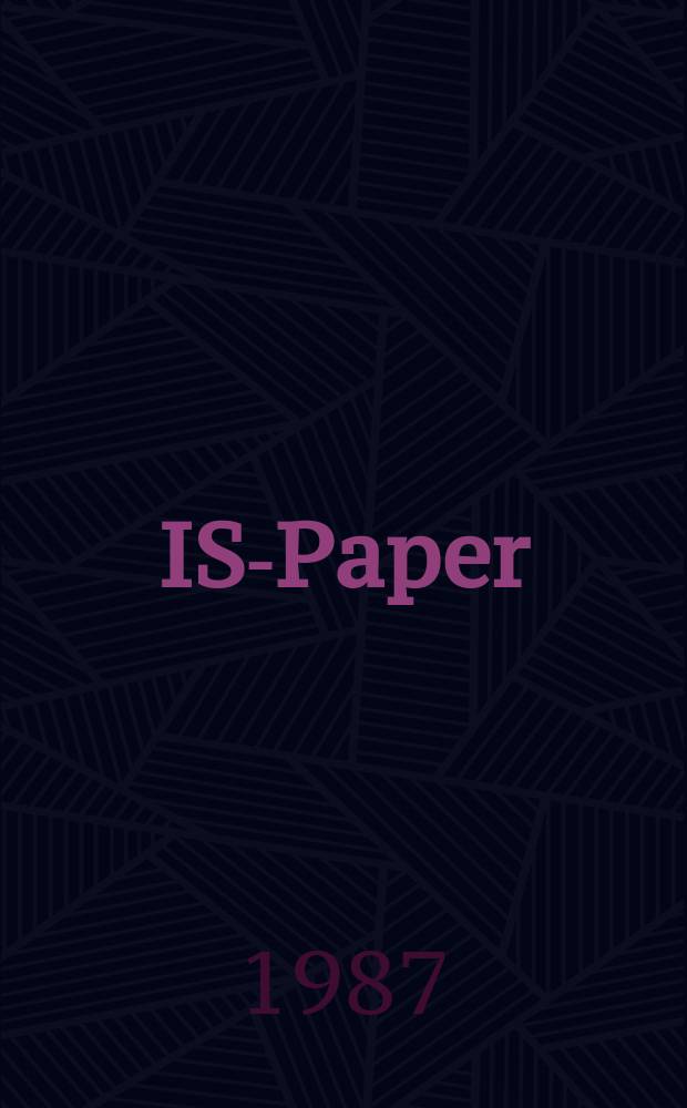 ISS- Paper