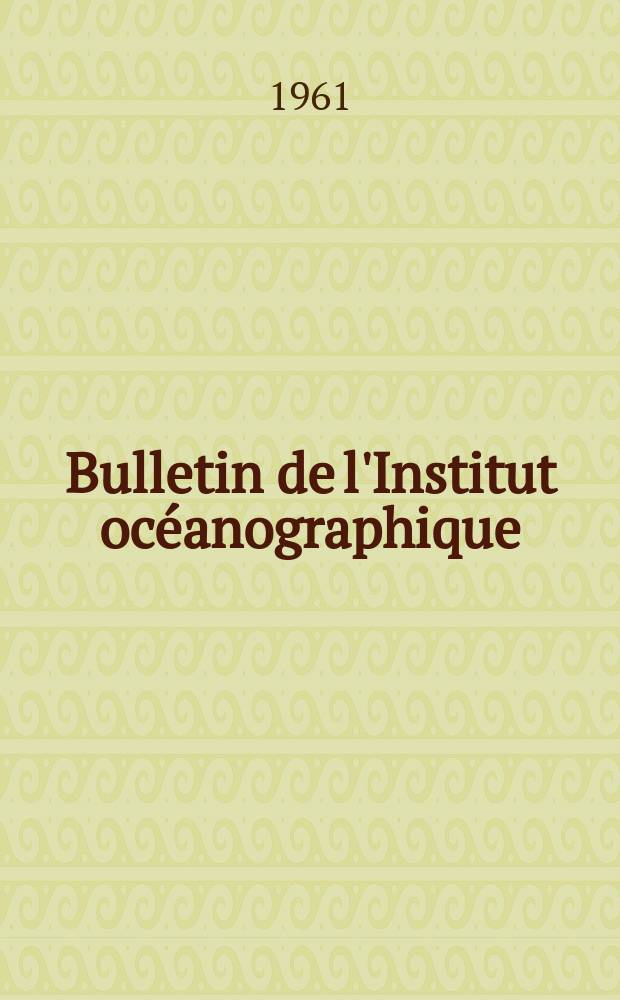 Bulletin de l'Institut océanographique : (Fondation Albert I-er, prince de Monaco). №1218B : Beiliegende Spezialkarten