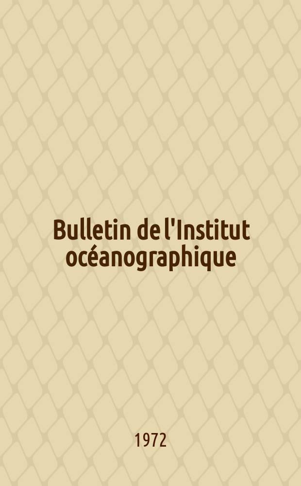 Bulletin de l'Institut océanographique : (Fondation Albert I-er, prince de Monaco). Vol.70, №1415B : Les populations phytoplanctoniques ...