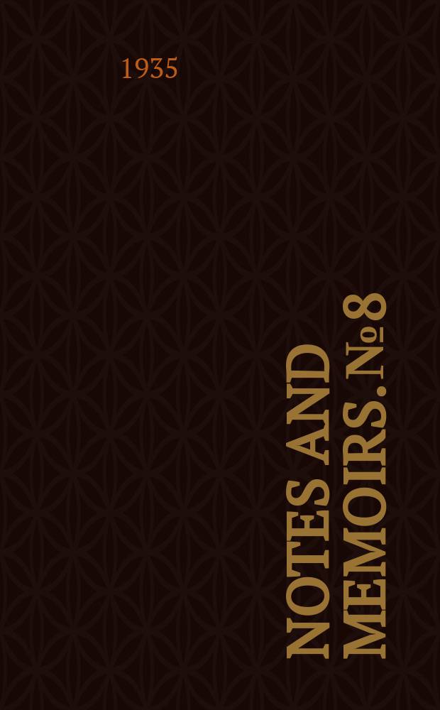 Notes and memoirs. №8 : The fishery grounds near Alexandria