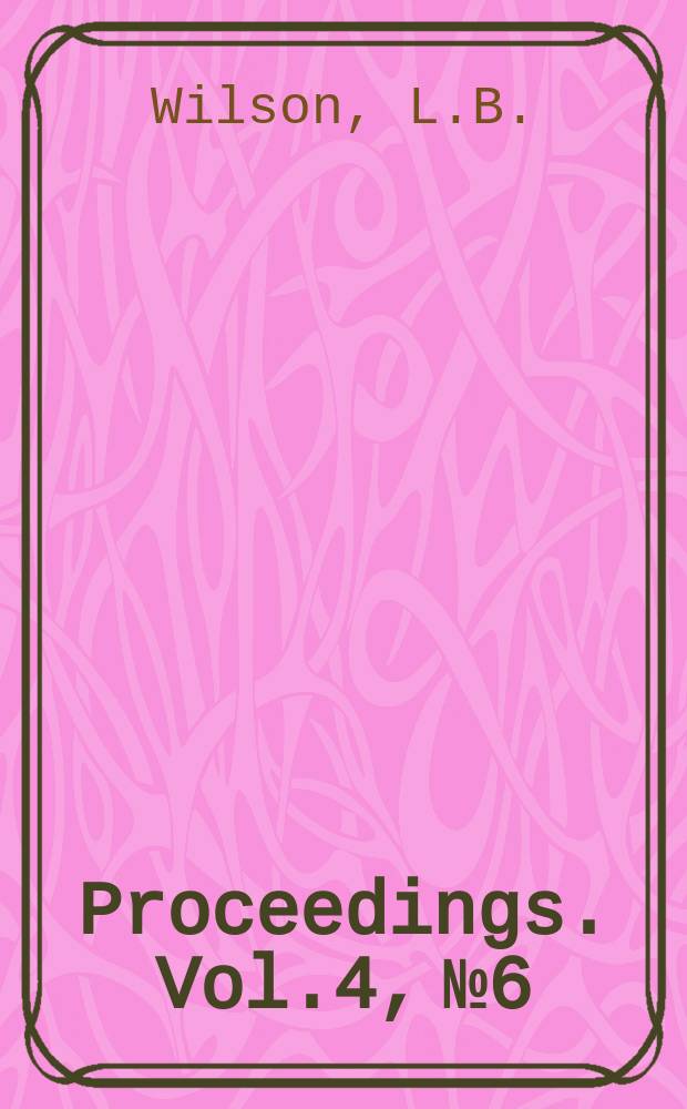 Proceedings. Vol.4, №6 : Applications of resistance welding