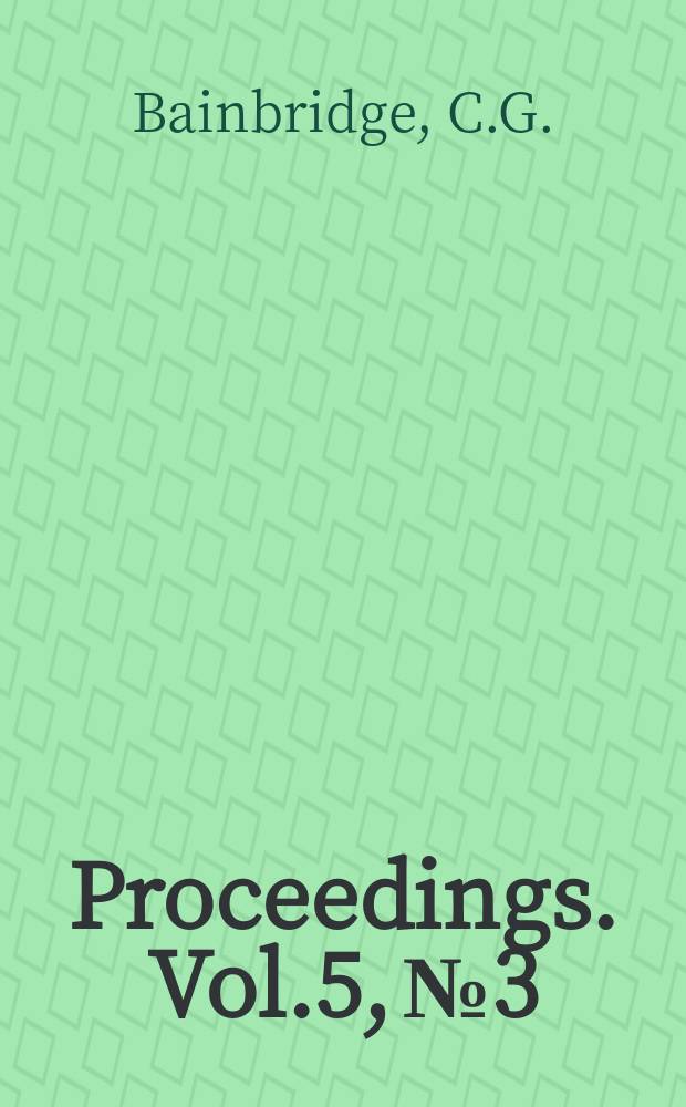 Proceedings. Vol.5, №3 : Cutting steel with oxygen machines