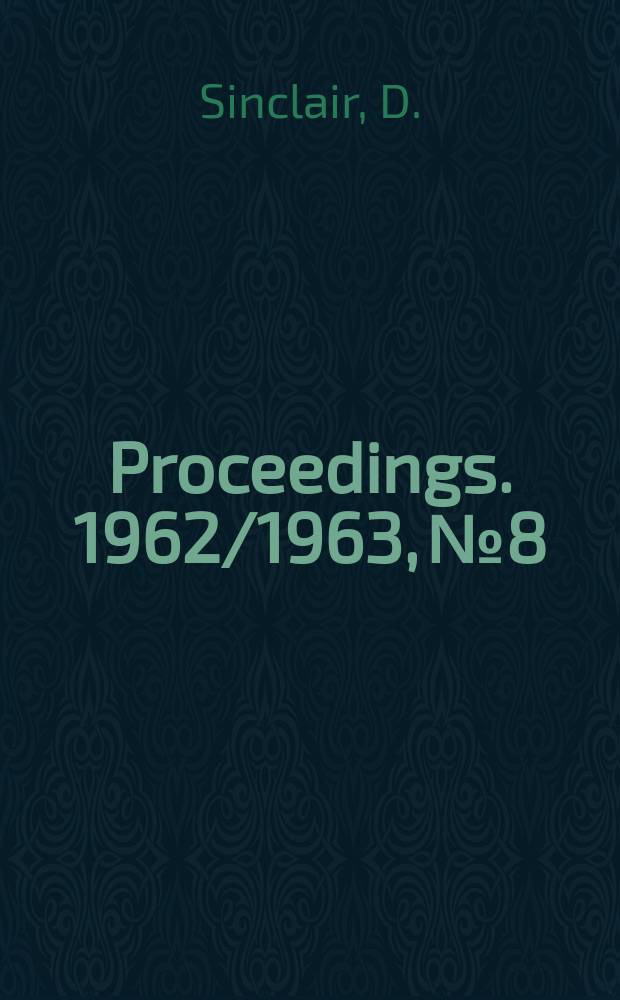 Proceedings. 1962/1963, №8 : Torque transfer in automotive brakes