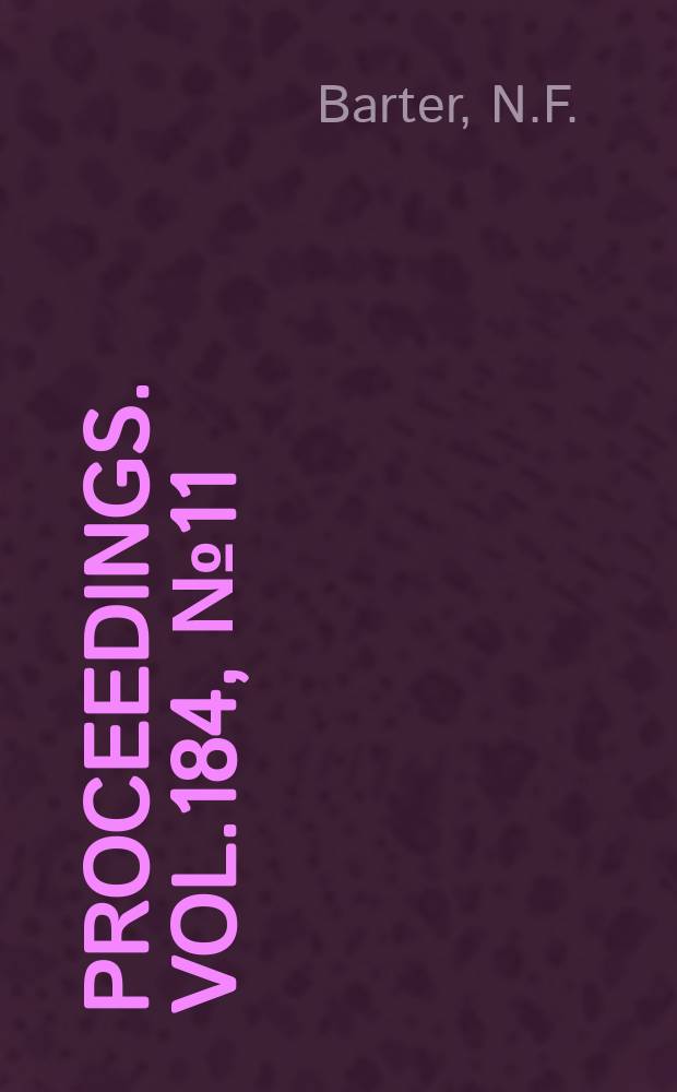 Proceedings. Vol.184, №11 : Measurement of vehicle handling by tethered testing