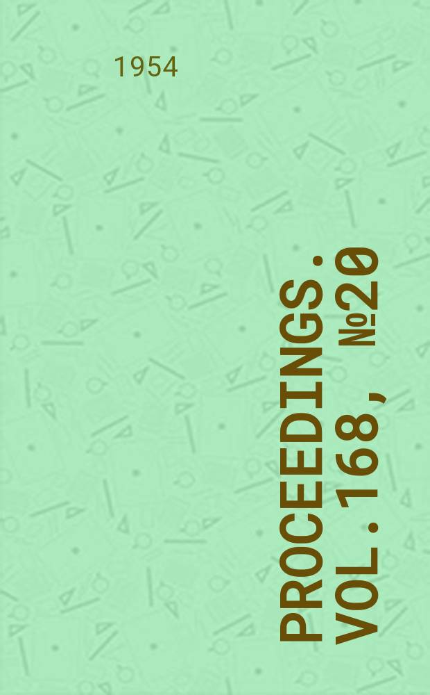 Proceedings. Vol.168, №20 : Corrosion studies on a model rotary air-preheater