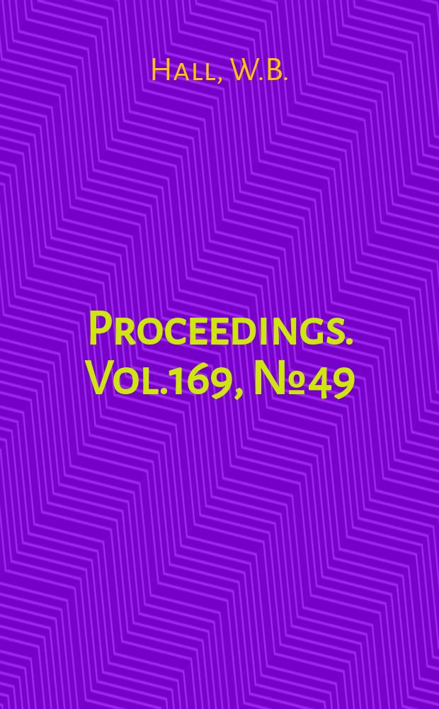 Proceedings. Vol.169, №49 : Flow of a compressible fluid through a sudden enlargement in a pipe