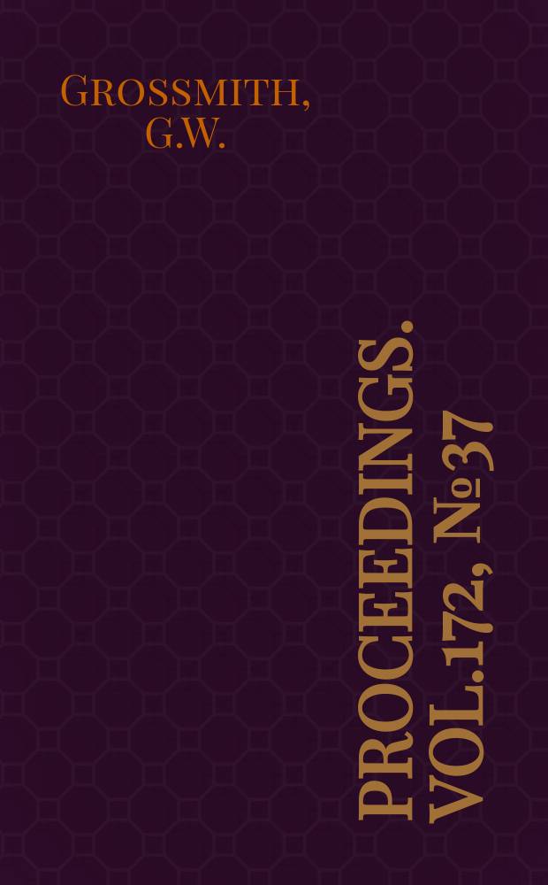 Proceedings. Vol.172, №37 : Mechanical marshalling of railway wagons in works sidings