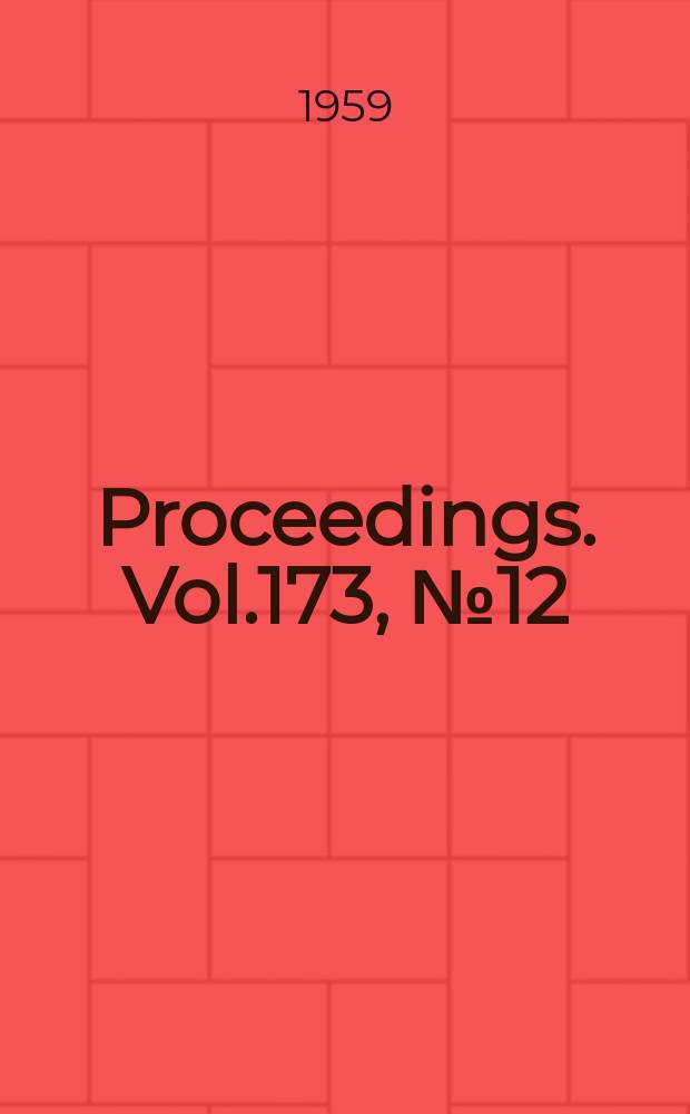 Proceedings. Vol.173, №12 : Vibrations of pre-twisted cantilever blading