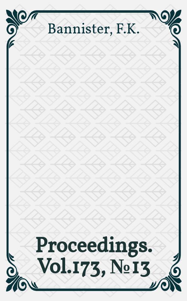 Proceedings. Vol.173, №13 : Induction ramming of small high-speed air compressor