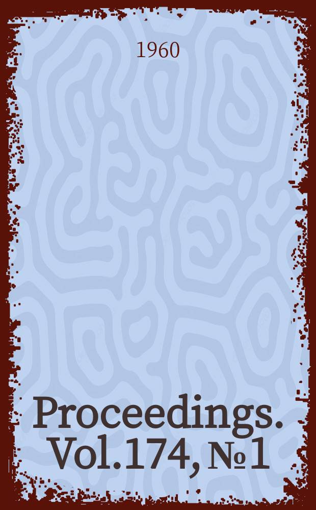 Proceedings. Vol.174, №1 : Present-day feed-water treatment for high-pressure boilers