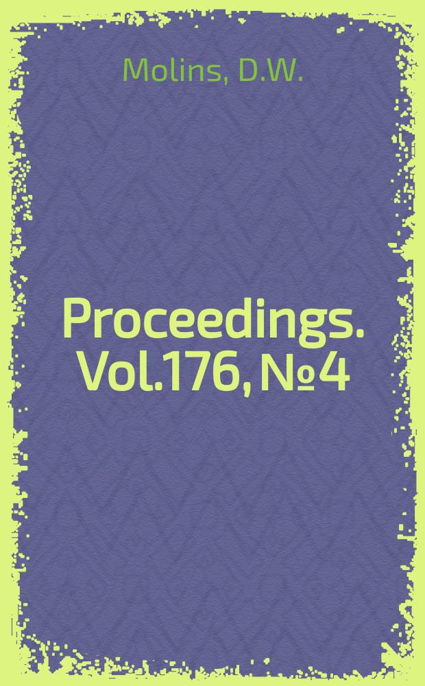 Proceedings. Vol.176, №4 : Design and manufacture of cigarette-making machines