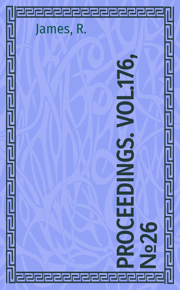 Proceedings. Vol.176, №26 : Steam-water critical flow through pipes