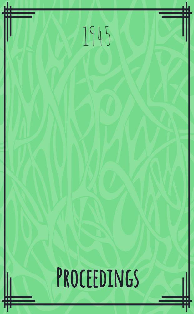 Proceedings