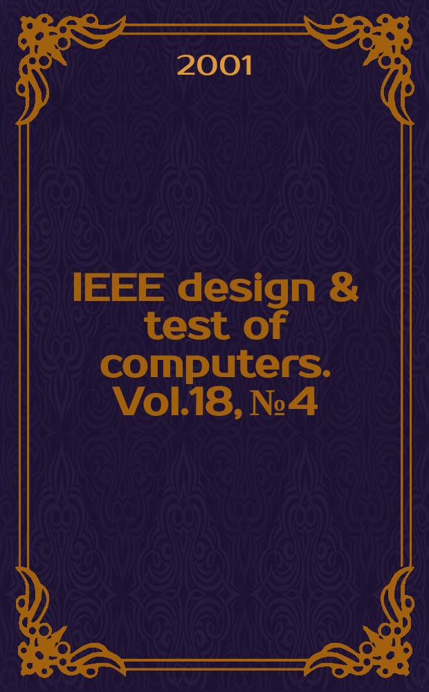 IEEE design & test of computers. Vol.18, №4