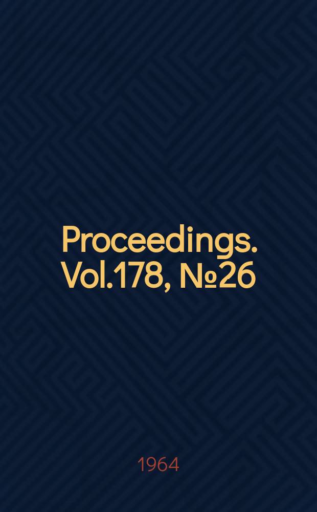 Proceedings. Vol.178, №26 : Instruction in internal combustion engines