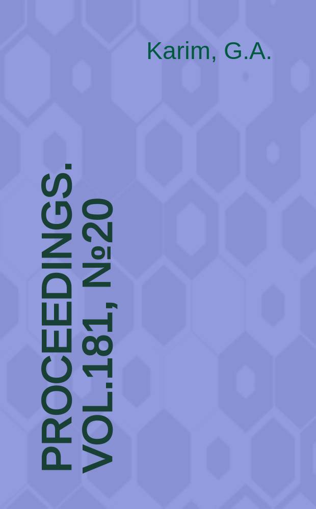 Proceedings. Vol.181, №20 : Knock in dual-fuel engines. Self-ignition of propane-air mixtures in a supercharged, motored reciprocating engine