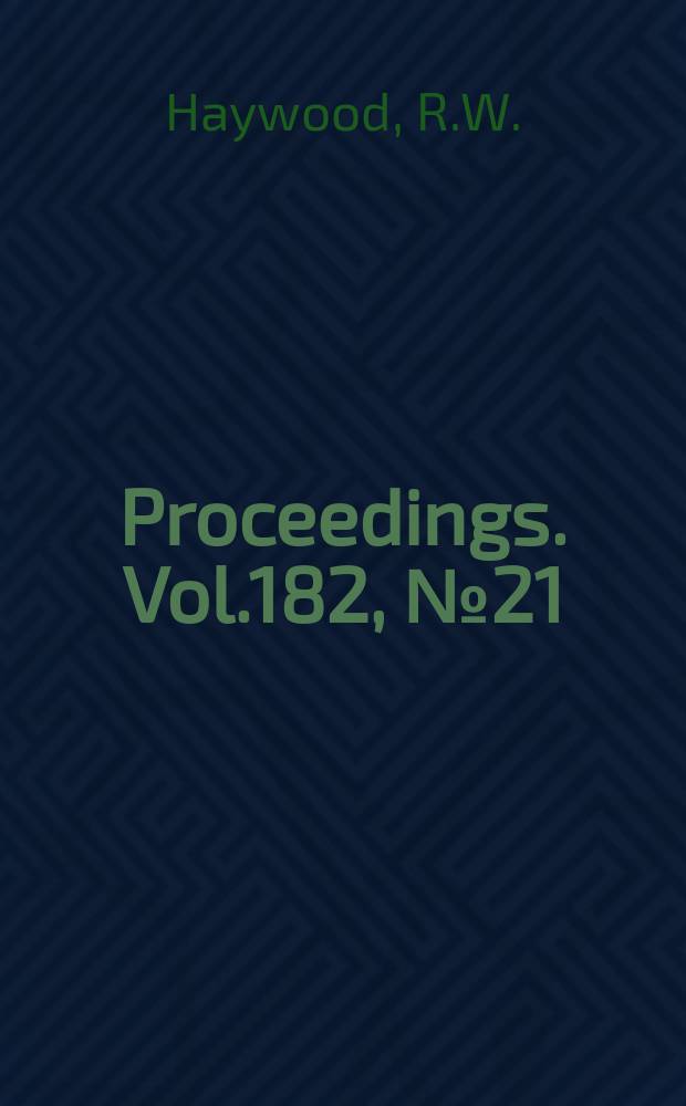 Proceedings. Vol.182, №21 : The rational treatment of temperature and temperature scales