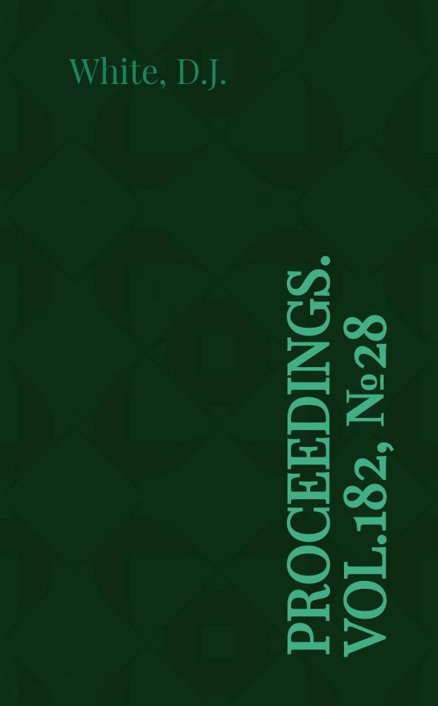 Proceedings. Vol.182, №28 : Fatigue strength of small pinned connections made from alloy steel FV520B