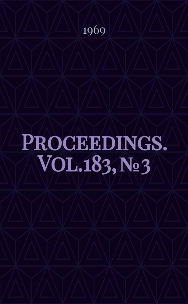 Proceedings. Vol.183, №3 : High temperature testing of pressure vessel