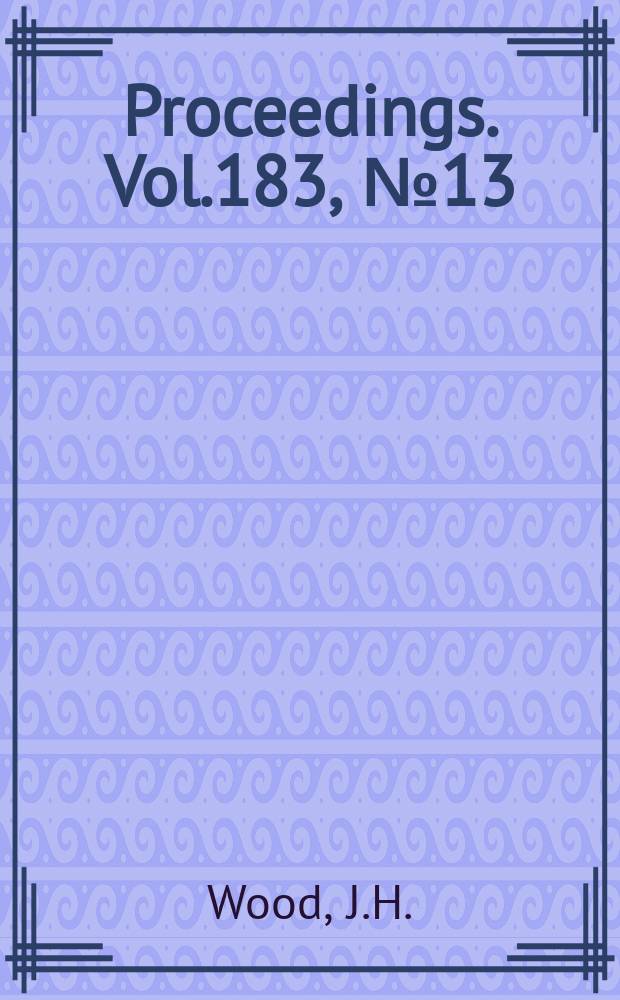 Proceedings. Vol.183, №13 : Use of 'free' scavenge air in the development of two-stroke loop-scavenged engines for turbo-charging