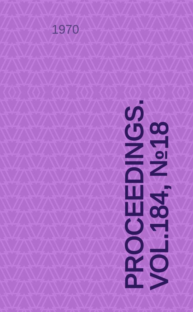 Proceedings. Vol.184, №18 : Availability of power stations and their equipment