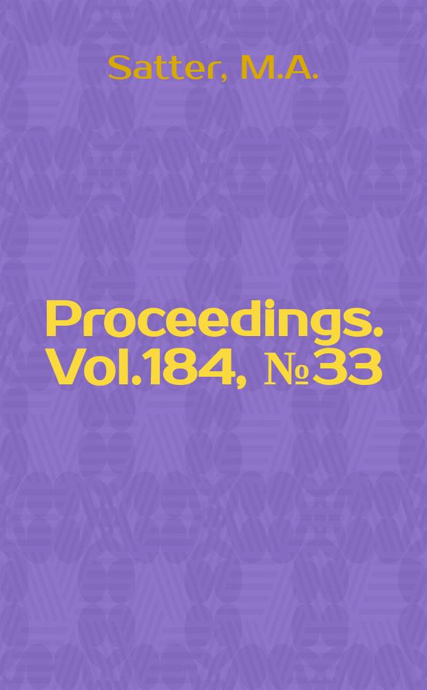 Proceedings. Vol.184, №33 : Reduction of noise at the design stage: a case study of a lightly loaded assembly