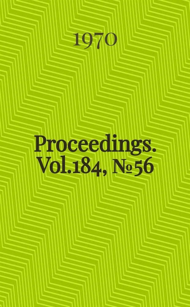 Proceedings. Vol.184, №56 : Performance of inward radial flow turbines under steady flow conditions